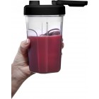 Блендер Gorenje стаціонарний 1400Вт, чаша-1750мл, додаткові ємкості, кавомолка, кришення льоду, приготування супу, імпульсний режим, метал