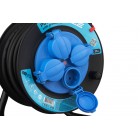 2E Мережевий подовжувач4XSchuko на котушці, ІР44, 3G*1.5мм, 20м, black 2E Мережевий подовжувач4XSchuko на котушці, ІР44, 3G*1.5мм, 20м, black