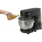 Gorenje Кухонна машина 1000Вт, дисплей, чаша-метал, корпус-метал+пластік, насадок-7, чорний