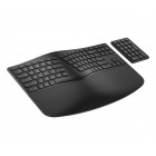 Клавіатура мембранна HP 960 BLK Ergonomic split-zone, 112key, BT, EN/UK, чорний