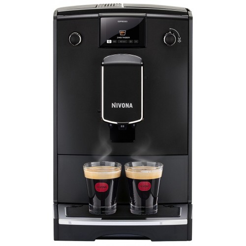 Кавомашина Nivona CafeRomatica 2.2л, зерно + мелена, автомат.капучинатор, авторецептів - 5, чорний