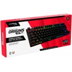 HyperX Клавіатура Alloy Origins Core PBT Aqua USB RGB ENG/RU Black