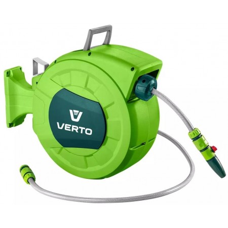 Verto Котушка зі шлангом автоматична 20м+2м шланга 1/2