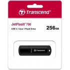 Transcend Накопичувач 256GB USB 3.1 Type-A JetFlash 700 Чорний Transcend Накопичувач 256GB USB 3.1 Type-A JetFlash 700 Чорний