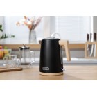 Електрочайник Ardesto EKL-F420BWD, 1.7л, метал, мат, Strix, чорний