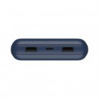 Belkin Портативний зарядний пристрій 20000mAh, 15W Dual USB-A, USB-C, blue