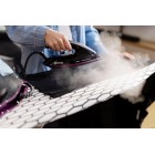 Праска-парогенератор Gorenje, 3000Вт, 1500мл, паровий удар -160гр, дисплей, керам. підошва, чорний