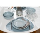 Тарілка десертна Ardesto Loreto, 19см, порцеляна, блакитний Тарілка десертна Ardesto Loreto, 19см, порцеляна, блакитний