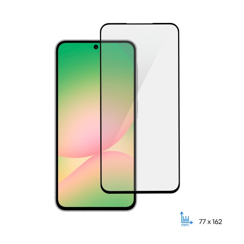 2E Захисне скло для Samsung Galaxy A56 5G (A566), 2.5D FCFG, (1 Pack), чорна рамка