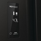 Gorenje Холодильник SBS, 179х67х92см, 2 двері, 353(191)л, А++, NF+, Інв., Зона св-ті, диспенсер, генератор льоду, Зовн. Диспл, чорний