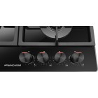 Hansa Варильна поверхня газова, 59см, чавун, чорний