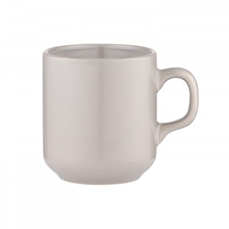 Чашка Ardesto Carlo, 280мл, кераміка, сірий