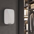 Ajax Бездротова сенсорна клавіатура Keypad Plus біла