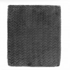 ARDESTO Плед Jacquard Braid 160х200см, 100% поліестер, сірий