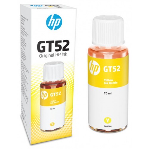 HP Чорнила GT52 DJ5810/5820, Ink Tank 115/315/319/410/415/419, Smart Tank 500/515/530/615/670/720/750/790 Yellow (8000 стор)
