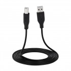 Кабель USB-A > USB-B (AM/BM) синхронізації 2E 1.8м, чорний