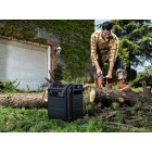 Segway Комплект Портативна електростанція CUBE 2000, 2584 Вт заг (R-Drive 4400 Вт), 2048 Вт/год, IPX3, BT, розширення ємності, швидка зарядка + портативна сонячна панель 400 Вт