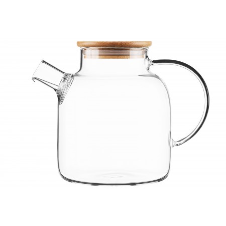 ARDESTO Заварник Midori, 1500мл, боросилікатне скло, бамбук,