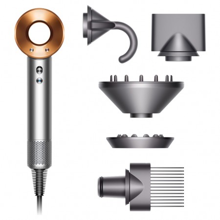 Dyson Фен Supersonic, 1600Вт, 3 режими, іонізація, хол. обду