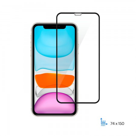 2E Захисне скло для Apple iPhone 11(6.1), 2.5D FCFG, (1 Pack