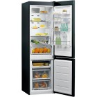 Whirlpool Холодильник з нижн. мороз., 201x59.5х66.3, холод.відд.-251л, мороз.відд.-97л, 2дв., А+++, NF, інв., дисплей, зона нульова, чорний Whirlpool Холодильник з нижн. мороз., 201x59.5х66.3, холод.відд.-251л, мороз.відд.-97л, 2дв., А+++, NF, інв., дисплей, зона нульова, чорний