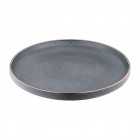ARDESTO Тарілка обідня Fasano, 26см, кераміка, сірий темний