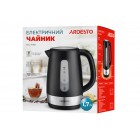 ARDESTO Електрочайник 1.7л, Strix, пластик, чорний матовий