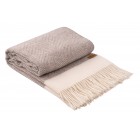 ARDESTO Плед Leonardo Bianco, 140x200см, 100% вовна, тауп