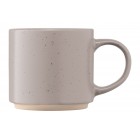 ARDESTO Чашка Alcor, 420 мл, сіра, кераміка