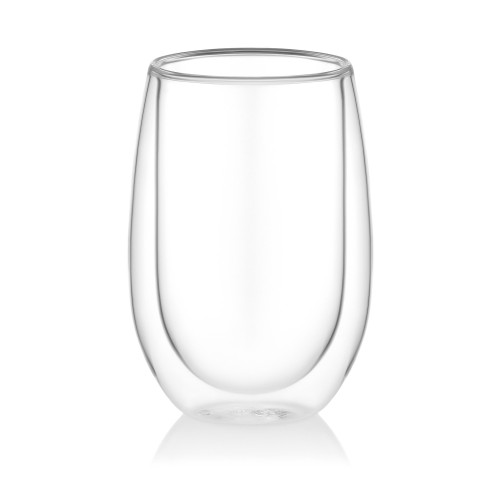 ARDESTO Набір чашок з подвійними стінками, 350мл, 2шт, боросилікатне скло, прозорий ARDESTO Набір чашок з подвійними стінками, 350мл, 2шт, боросилікатне скло, прозорий