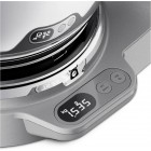 Kenwood Кухонна машина Titanium Chef Baker, 1200Вт, чаша-метал, корпус-метал, насадок-3, вбудовані ваги, дисплей, срібний