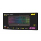 2E Gaming Клавіатура KG315 RGB USB Black Ukr