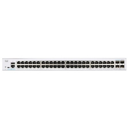 Cisco Комутатор CBS250 Smart 48-port GE, 4x10G SFP+