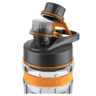 Sencor Блендер для смузі стаціонарний, 800Вт, 4 ємності, чаша-900мл, скло, млин для кави, сірий Sencor Блендер для смузі стаціонарний, 800Вт, 4 ємності, чаша-900мл, скло, млин для кави, сірий