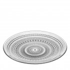 ARDESTO Тарілка Verbena, 20.7см, скло, сірий