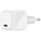 Зарядний пристрій мережевий Belkin 30Вт USB-С PD PPS, кабель USB-С > USB-C, 1м, PVC, білий