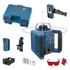 Bosch Нівелір лазерний ротаційний Professional GRL 300 HV, 60м/з приймачем 300м, ±0.1мм/м, 150/300/600 об/хв, IP54, 1.8кг, кейс, приймач LR1, пульт RC1, тримач WM4, ЗП, окуляри, мішень Bosch Нівелір лазерний ротаційний Professional GRL 300 HV, 60м/з приймачем 300м, ±0.1мм/м, 150/300/600 об/хв, IP54, 1.8кг, кейс, приймач LR1, пульт RC1, тримач WM4, ЗП, окуляри, мішень