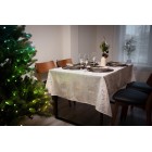 ARDESTO Скатертина Shine 120х140см, 100% поліестер, золотавий ARDESTO Скатертина Shine 120х140см, 100% поліестер, золотавий