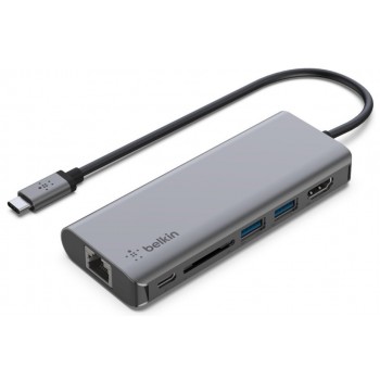 Belkin Адаптер USB-C 6in1 M Belkin Адаптер USB-C 6in1 M