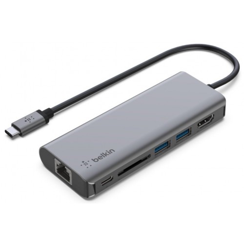 Belkin Адаптер USB-C 6in1 Multiport Dock