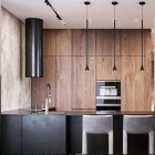 Faber Витяжка острівна, 37см, 1136м.куб/год, Cylindra Isola Evo Plus Bk Matt A37, чорний матовий Faber Витяжка острівна, 37см, 1136м.куб/год, Cylindra Isola Evo Plus Bk Matt A37, чорний матовий