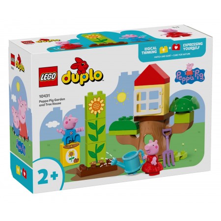 LEGO Конструктор DUPLO Peppa Pig Сад і будиночок на дереві П