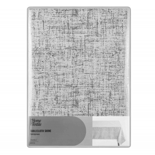 ARDESTO Скатертина Shine 120х140см, 100% поліестер, сріблястий