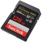 SanDisk Карта пам'яті SD 128GB C10 UHS-I U3 R200/W140MB/s Extreme Pro V30