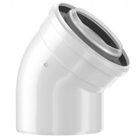 Bosch Відведення коаксіальне FC-CE80-45 на 45° для конденсац