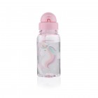 ARDESTO Пляшка для води дитяча Unicorn, 500мл, пластик, рожевий