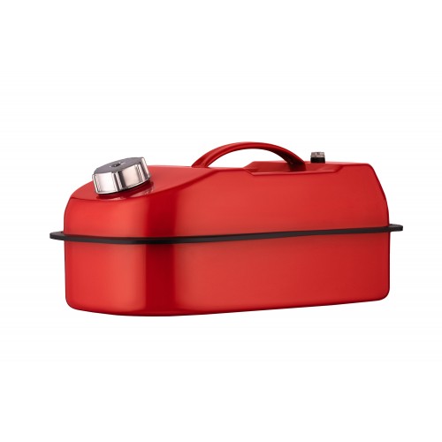 2E Каністра для палива JCM10H горизонтальна, 10 л, метал, 0.6 мм, червоний, 2.0 кг