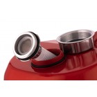 2E Каністра паливна горизонтальна 20л метал 0.8мм, 3.1кг, червоний