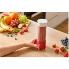 Sencor Блендер портативний для смузі 150Вт, чаша-500мл, USB-C, біло-червоний Sencor Блендер портативний для смузі 150Вт, чаша-500мл, USB-C, біло-червоний