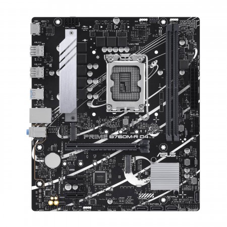 ASUS Материнcька плата PRIME B760M-R D4 s1700 B760 2xDDR4 M.